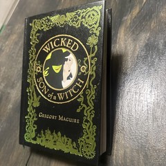 Wicked & Son of A Witch Bonded Leather Ed Gregory Maguire Wizard oz Fast Shippin