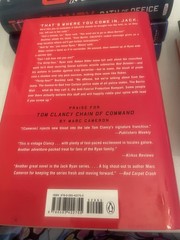 Lot of 8 TOM CLANCY Books by MARC CAMERON Hardcover &Dust Jacket Red Winter MORE