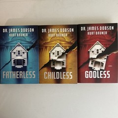 Christian Faith Book Lot 3 – Fatherless Childless Godless LIKE NEW Condition