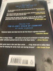 Lot of 8 TOM CLANCY Books by MARC CAMERON Hardcover &Dust Jacket Red Winter MORE