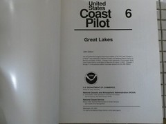 UNITED STATES COAST PILOT 6 28TH ED GREAT LAKES 1998 HYPER DETAILED CHARTS PORTS
