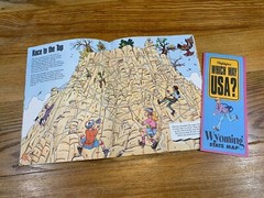 Highlights WHICH WAY USA Puzzle Books & Maps Montana Idaho Wyoming and Nebraska