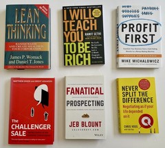 Business Sales & Success Book Lot (6) – Chris Voss, Ramit Sethi, Profit First