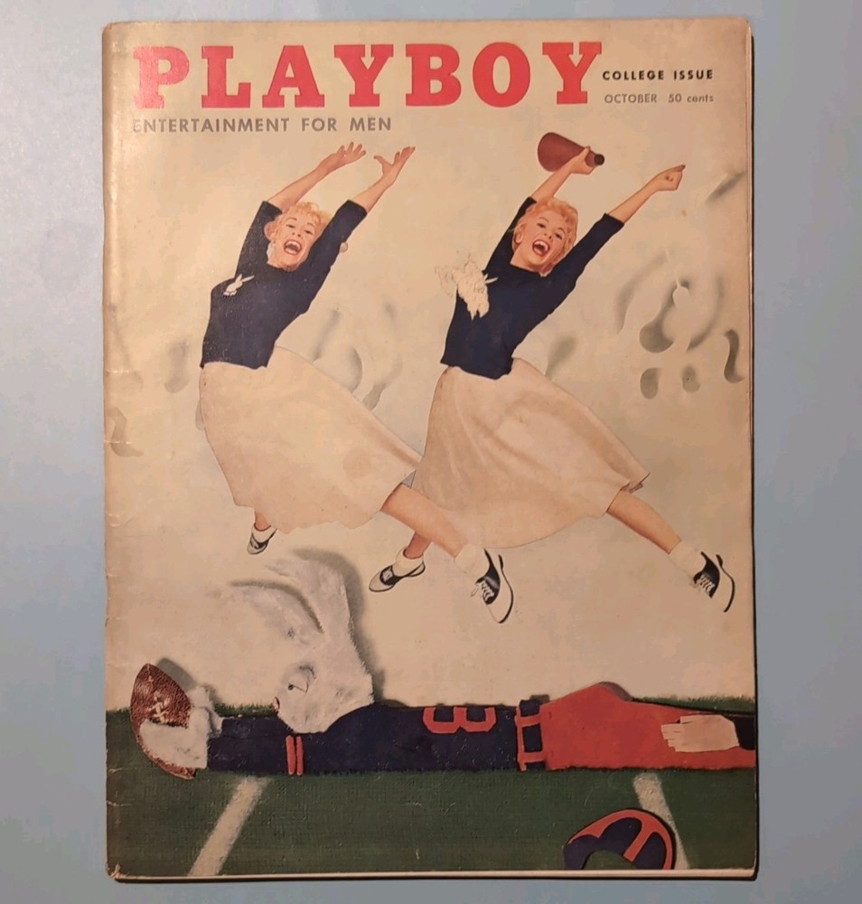PLAYBOY magazine-OCTOBER 1956 vol.3, no 10. Vintage