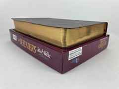 *like new* Defender’s Study Bible KJV bonded leather box 1995 Henry Morris World