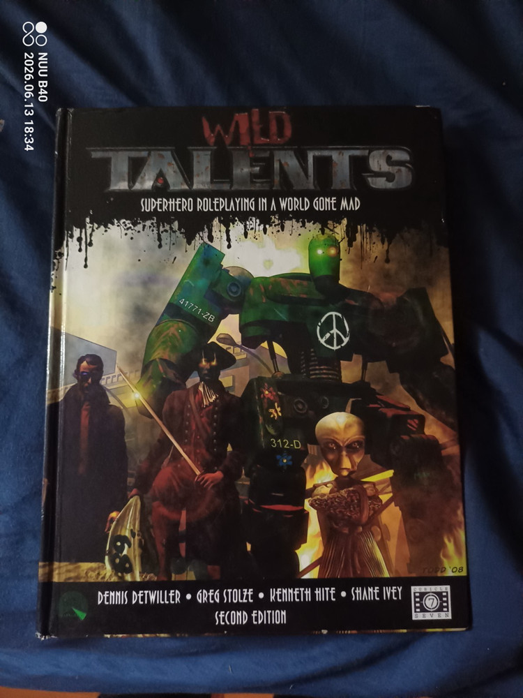 Wild Talents HARD COVER (Second Edition) by Kenneth Hite, .