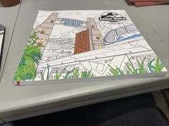 Jurassic World Adult Coloring Book by N. B. C. NBC Universal (2019, Trade…
