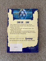 Good Thin Edition 1st print Goosebumps #56 The Curse of Camp Cold Lake ~ Stine