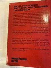 Digging Dinosaurs; J. Horner & J. Gorman; 1988; Workman Publ.; HC DJ. E17