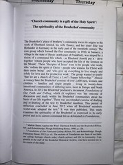 Church Community is a gift of the Holy Spirit – Ian M. Randall – 2014 – 53 pages