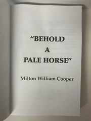 Behold a Pale Horse by William Cooper 2020 Trade Paperback VERY GOOD