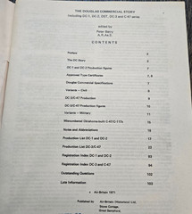 Douglas Air Britain Books DC-6 DC-7 DC-8 DC-9 DC-10 Set 4