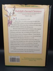 Applewood Bks.: Rudolph’s Second Christmas by Michael Emberley (1992, Hardcover)