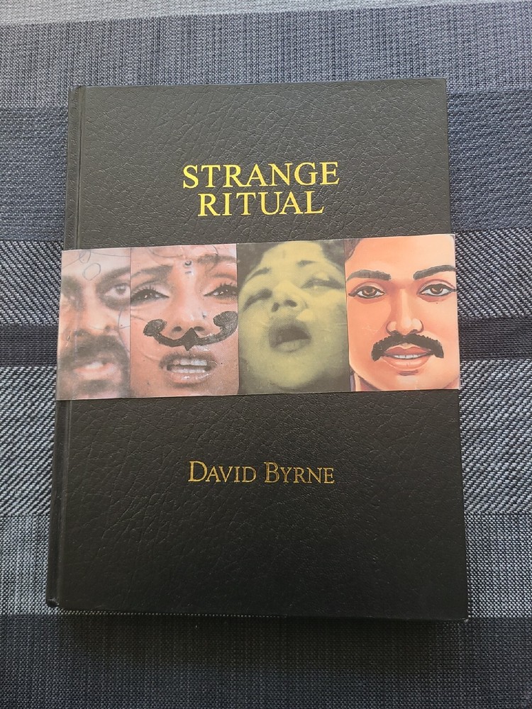 Strange Ritual: David Byrne Pictures And Words 1995 Hc 1st Ed Inscribed