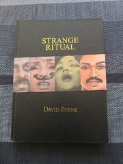 Strange Ritual: David Byrne Pictures And Words 1995 Hc 1st Ed Inscribed