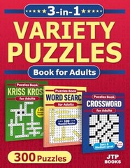 3-in-1 Variety Puzzles Book fo – GOOD