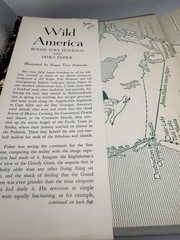 Wild America Roger T Peterson & James Fisher 1955 HB DJ Naturalist Travelogue
