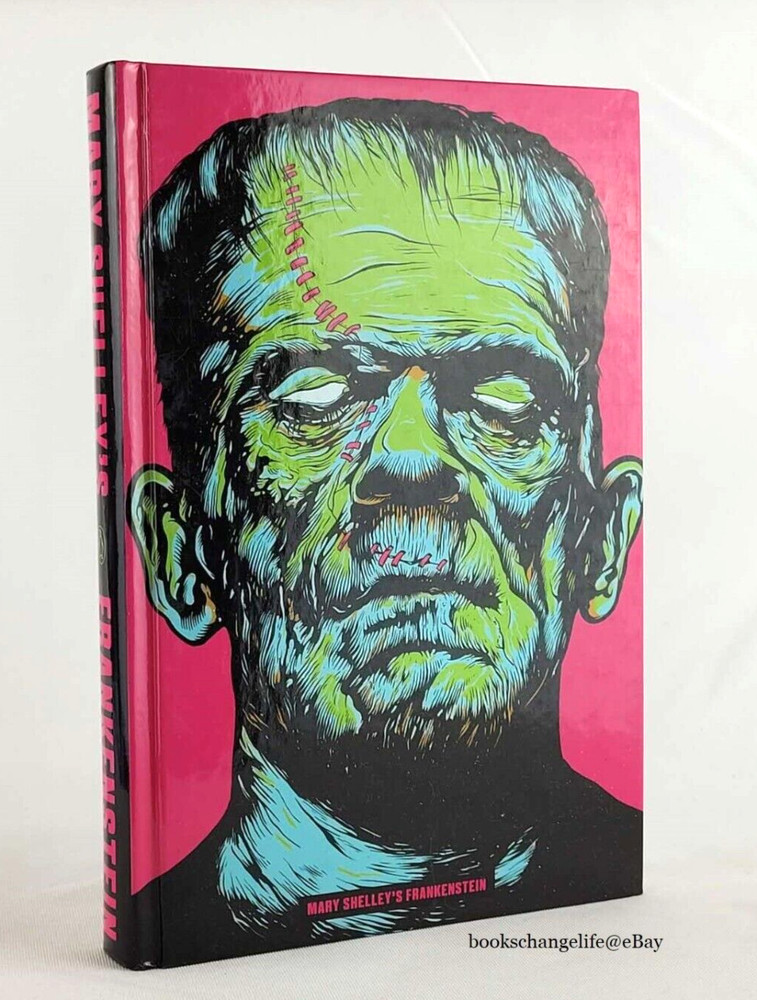FRANKENSTEIN by Mary Shelley Deluxe Hardcover Hardback Classic Horror New Gift