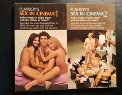 Vintage Box Set: Playboy’s „Sex In Cinema” Paperbacks Vol 1-4 (1971-1974) .