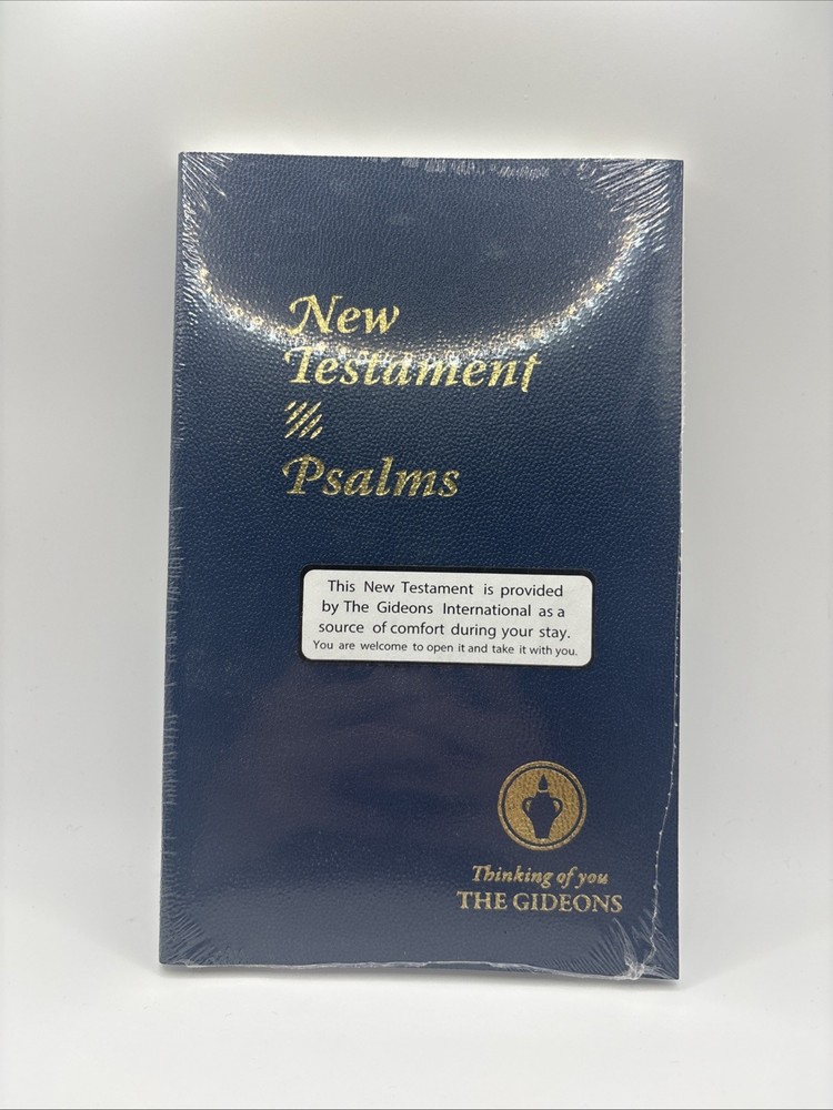 Factory Sealed Gideons International New Testament & Psalms Bible – Brand New