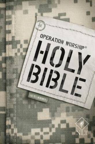 Operation Worship Compact Bible NLT, Army edition – Paperback By Tyndale – GOOD
