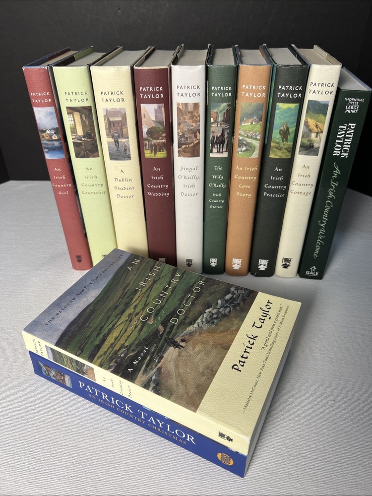 An Irish Country Series: #1, 3-8, 9.5, 11-15 (2 PB & 10 HC) by Patrick Taylor,