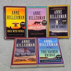 LOT OF 5 ANNE HILLERMAN BOOKS Chee Leaphorn Navajo Mystery Series PB