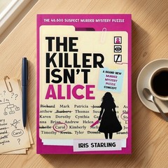 The Killer Isn’T Alice: the 46,600 Suspect Murder Mystery Puzzle 1/2*Books
