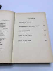 Agatha Christie Hercule Poirot & Miss Marple 1980 Chatham River Press Leather