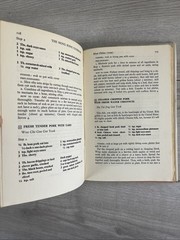 The Hong Kong Cookbook Arthur’ Lem & Dan Morris 1970 HC, Vintage Cookbook