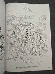 Disney Winnie the Pooh Big Fun Book to Color Puzzles Games and Coloring