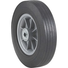 Martin Flat-Free Solid Rubber Tire and Poly Wheel, 10 x 2.75 Tire, Model#