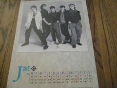 Duran Duran 1985 Official Calendar Photos by Scavullo
