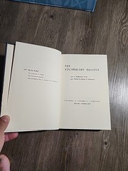 Vocabulary Builder by S. S. Smith Revised By Herbert Greenhouse 2nd Ed. 1964 HC