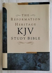Reformation Heritage KJV Study Bible – H/C D/J – VG Condition