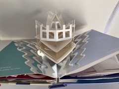America The Beautiful by Robert Sabuda A Pop Up Book 2004 Historical Patriotic