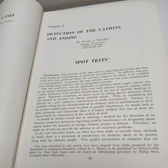 STANDARD METHODS OF CHEMICAL ANALYSIS By Frank J. Welcher – HC was owned by NASA