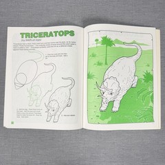 How to Draw Prehistoric Animals: Tyrannosaurus Rex, Velociraptor, Triceratops…