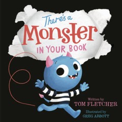 Theres a Monster in Your Book (Whos In Your Book) – Paperback – GOOD