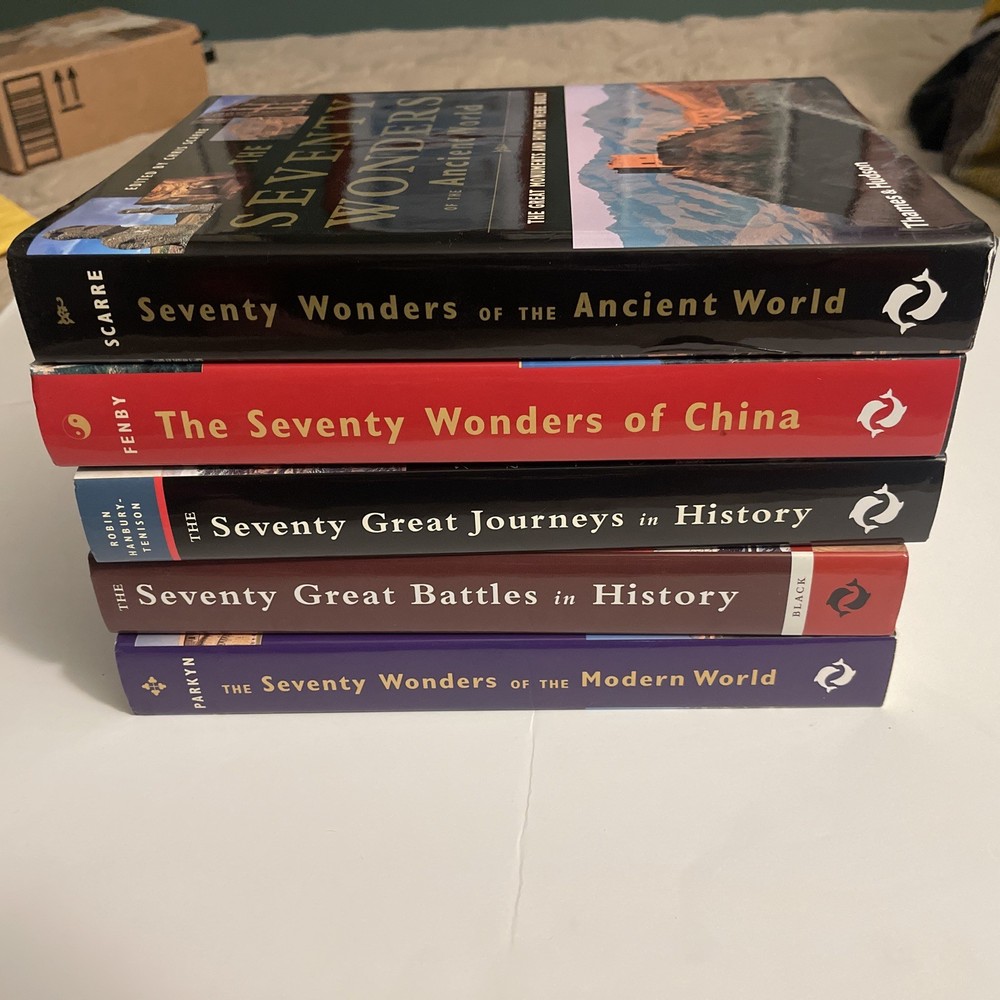 Lot of (5) Thames & Hudson SEVENTY Series Books