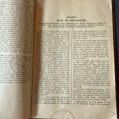 1920’s Hypnotism And Spiritualism How To Hypnotize Owl Cover Booklet GreatGrafix