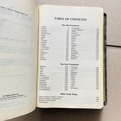 🔥1990, Nelson Regency Holy Bible King James Version Giant Print Red Letter