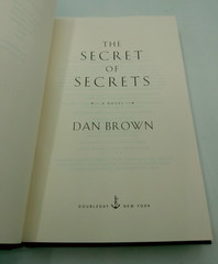 The Secret of Secrets | Dan Brown | Doubleday | 2025 | SIGNED First Edition