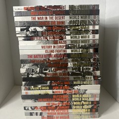Vintage 1980s Time Life Books World War II WWII 26 Volumes History Set Hardcover