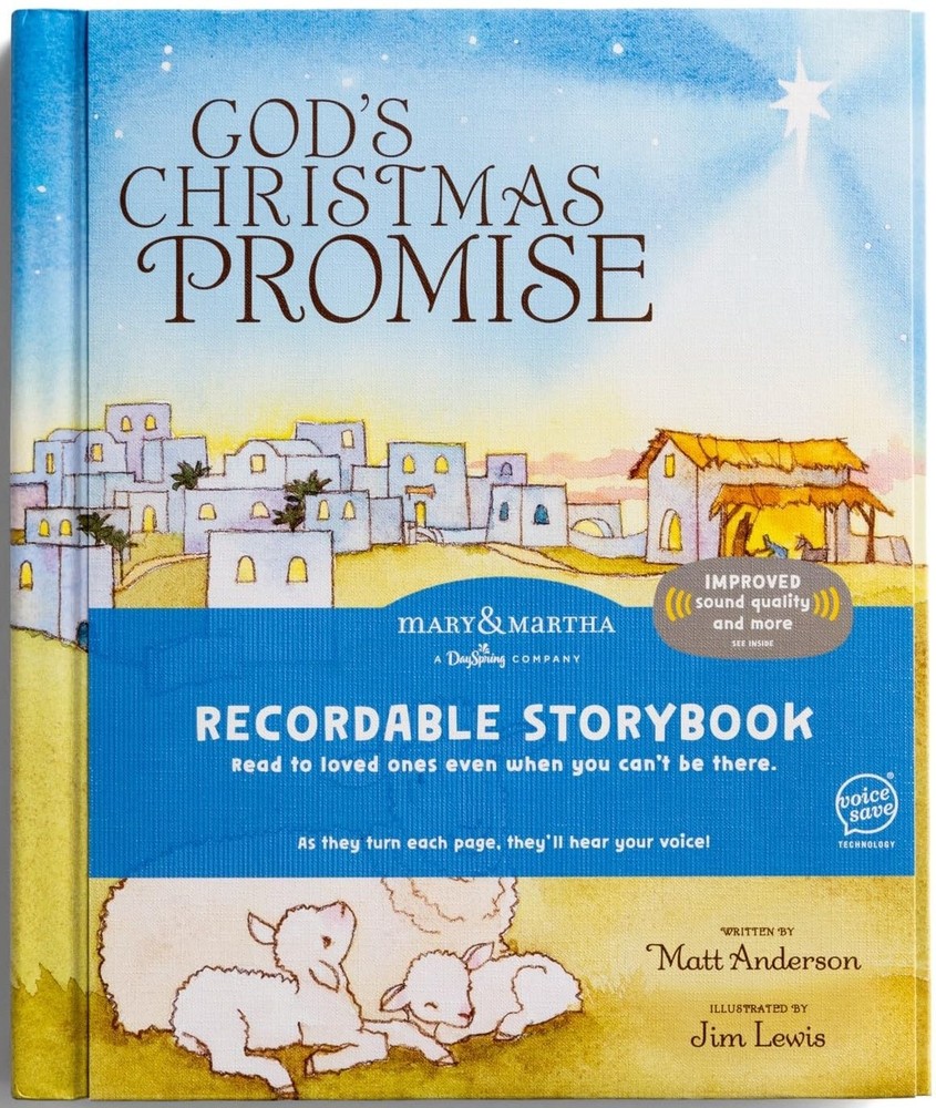 God’s Christmas Promise Recordable Storybook