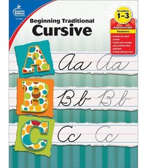 Beginning Traditional Cursive Handwriting Workbook for Kids Handwriting Pract…