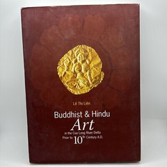 BUDDHIST & HINDU ART BOOK 255 Pages Hardback Le Thi Lien (Vietnamese)