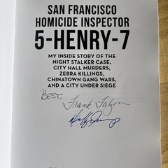 San Francisco Homicide Inspector 5-Henry-7 *SIGNED* by Frank Falzon & Duffy Jenn