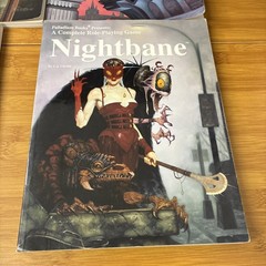 Lot of 4 Palladium Books Complete Role-Playing Game Nightbane & World Book 1-3