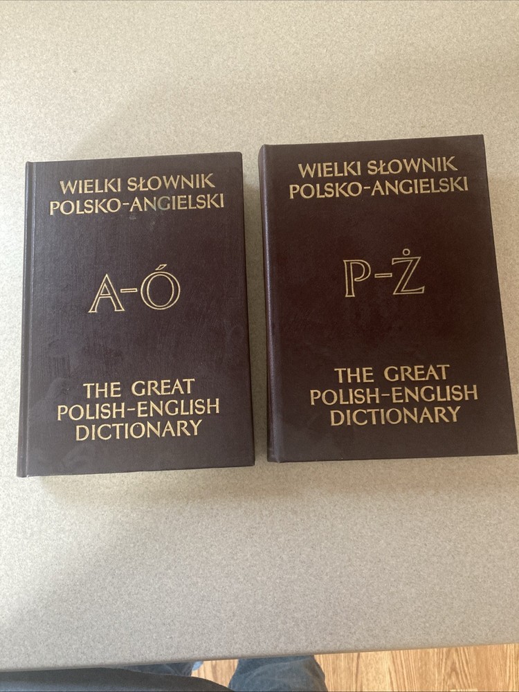 Wielki Slownik Angielsko-Polski /The Great English-Polish Dictionary 2 Book Set